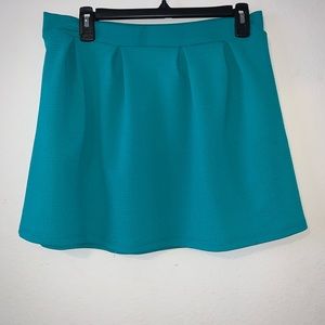 Teal Miniskirt